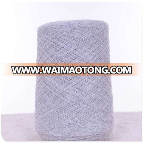 Nm 2/48 100% Cashmere Yarn /Wool yarn with dyed colors free sample